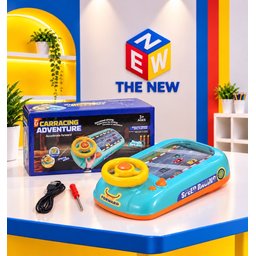 لعبة مغامرات السباق بعجلة القيادة Racing adventure game with the steering wheel