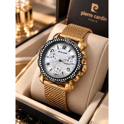 ساعة نسائيه من بيير كاردان الفرنسيه pierre cardin watch