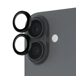 بانزر جلاس حلقات حماية العدسة بلون أسود - آيفون 17 PanzerGlass Black Lens Protector Rings - iPhone 17