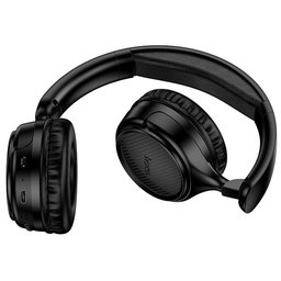سماعة رأس hoco W66 Wave لاسلكية بلوتوث 5.4 بعمر بطارية 32 ساعة تدعم AUX وبطاقة TF hoco W66 Wave Headphones