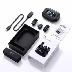 ميكروفون لاسلكي صغير بمنفذ Type-C مع خاصية تقليل الضوضاء ومؤشر شحن Mini Wireless Lavalier Microphone with Type-C Connector, Noise Reduction and Battery Indicator