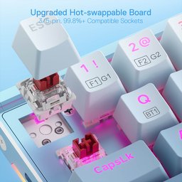 کیبورد رید دراغون شاكو برو Redragon SHACO K641 Wired Aluminum Mechanical Keyboard