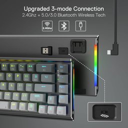 کیبورد رید دراغون شاكو برو Redragon SHACO K641 Wired Aluminum Mechanical Keyboard