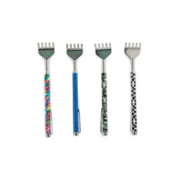 مكشطة ظهر بطبعات متنوعة Kikkerland BACKSCRATCHER PRINTS ASST