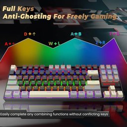 كيبورد ريد دراغون كيمارا Redragon K552 Kumara RGB Mechanical Gaming Keyboard