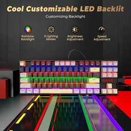 كيبورد ريد دراغون كيمارا Redragon K552 Kumara RGB Mechanical Gaming Keyboard