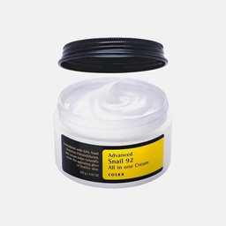 كريم الحلزون 92 المتقدم من كوزركس لترطيب وترميم البشرة وتقليل التجاعيد COSRX Advanced Snail 92 Cream for skin hydration, repair, and wrinkle reduction