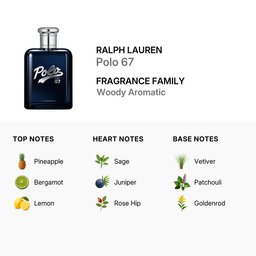 عطر رالف لورين بولو EST 67 الرجالي او دو بارفيوم 125مل Ralph Lauren Polo EST 67 Eau de Parfum 125ml