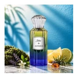 أحمد المغربي عطر  بلو أو دو بارفان للرجال - 100 مل AHMED AL MAGHRIBI  Blue Extrait de Parfum