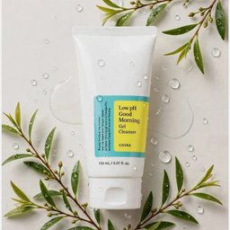 غسول جل صباحي كوزركس COSRX منخفض الحموضة لتنظيف البشرة وموازنة الدهون COSRX Low pH Morning Gel Cleanser for skin cleansing and oil balancing
