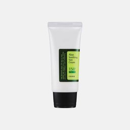 واقي الشمس بالصبار كوزركس COSRX SPF50+ لترطيب وتهدئة وحماية البشرة COSRX Aloe Sunscreen SPF50+ to hydrate, soothe, and protect the skin