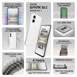 تكنو سبارك كو 2 128GB/4GB Tecno Spark Go 2 128GB/4GB