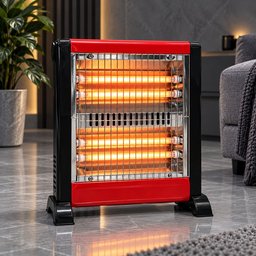 مدفاة كهربائية كوارتز 4 شمعات 4-Element Quartz Electric Heater