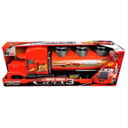 شاحنة ماك الكبيرة الناقلة - سيارات كارز 3 (برق ماكوين) للأطفال Cars 3 Lightning McQueen Mack Big Truck Transport Vehicle Toy Set