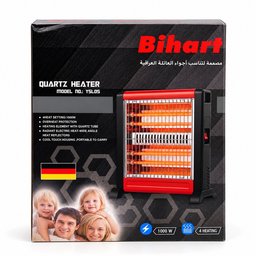 مدفأة كهربائية كوارتز موديل ماركة بيهارت Behart brand quartz electric heater