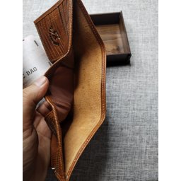 محفظة رجالية جلد طبيعي Men's leather wallet