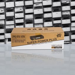 كاترج خرطوشة حبر ليزر سوبر بور Super Power CRG-070 الأسود – متوافقة مع طابعات Canon (مع شريحة ذكية مدمجة) Set Cartridges Super Power PLUS for Canon CRG-070