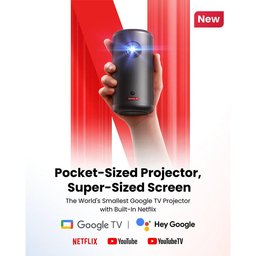 انكر - نيبولا - جهاز عرض سينمائي Capsule 3 - اسود Anker Nebula Capsule 3 Projector Black