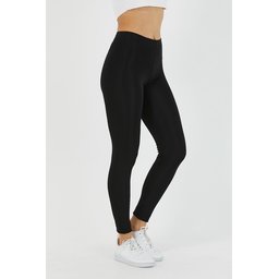 ليقنز نسائي أسود بخصر عالٍ Women's Black High-Waist Leggings