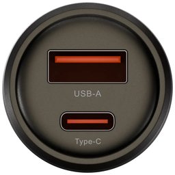 شاحن سيارة ليفيلو نوري ميني 60 واط مع كابل من نوع C إلى C Levelo Nori Mini 60W Car Charger with C to C Cable
