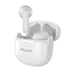 سماعات أذن لاسلكية Miccell مع تشغيل لمدة 5 ساعات Miccell wireless earbuds with 5 hours of playtime