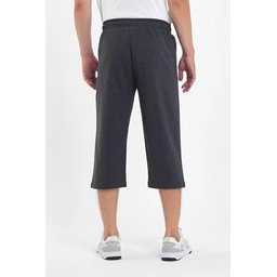 شورت برمودا رجالي بثلاثة جيوب وسحاب، طول الركبة، خصر قابل للتعديل Men's Bermuda Shorts with 3 Zipper Pockets, Knee-Length, Adjustable Waist