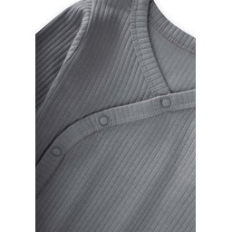 سالوبيت أطفال متقاطع (كروز) 0-18 شهر - رمادي Crossover Baby Bodysuit 0-18 Months - Grey