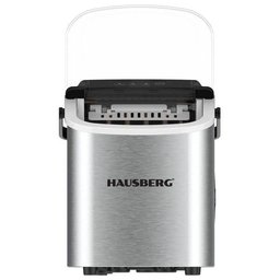 صانعة ثلج كهربائية هاوسبيرغ Hausberg بسعة 1.2 لتر – فضي Hausberg HB-6019IN Electric Ice Maker - 1.2 Liters - Silver