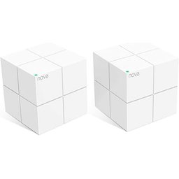 نظام تندا نوفا MW6 مكون من قطعتين Mesh Wi-Fi 5 بسرعة AC1200 مع منافذ Gigabit وتغطية تصل إلى 200 متر مربع Tenda Nova MW6 (2-Pack) AC1200 Whole Home Mesh Wi-Fi 5 System with Gigabit Ethernet Ports
