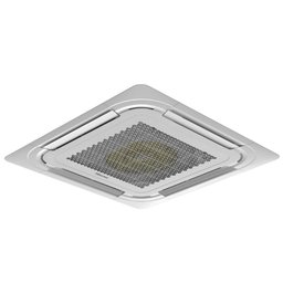 سبلت هايسنس كاسيت سقفي سعة 2 طن مع تقنية Inverter وتوزيع هواء دائري 360° Hisense 2 Ton Ceiling Cassette Split Air Conditioner with Inverter Technology and 360° Round Airflow