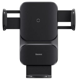 شاحن لاسلكي للسيارة من Wisdom Auto Alignment يُثبّت على فتحة تهوية السيارة (Qi - 15 واط) Wisdom Auto Alignment Wireless Car Charger, Car Air Vent Mount (Qi - 15W)
