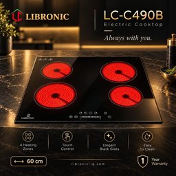 طباخ بلتن كهرباء ليبرونك LC-C490B Built in stove
