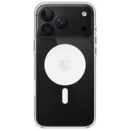 كفر آيفون 18 برو ماكس شفاف مع ماك سيف وميزة التحكم بالكاميرا iPhone 18 Pro Max Clear Case with MagSafe and Camera Control