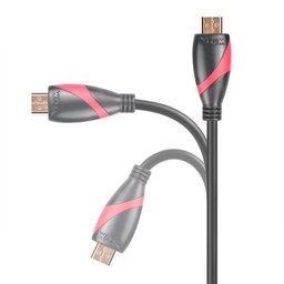 كيبل VCOM HDMI 2.0V ذكر إلى ذكر، يدعم Ethernet و3D، بسرعة نقل تصل إلى 18Gbps،  بطول 3 متر VCOM HDMI 2.0V AM/AM Cable, Ethernet & 3D Support, 18Gbps, 3M