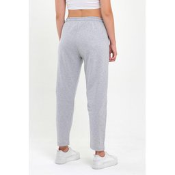 بنطلون رياضي نسائي كلاسيكي بجيب - رمادي Women's Classic Pocketed Sweatpants - Grey