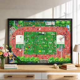 بازل Botop 1000 قطعة – الجري Botop 1000 Piece Running Jigsaw Puzzle