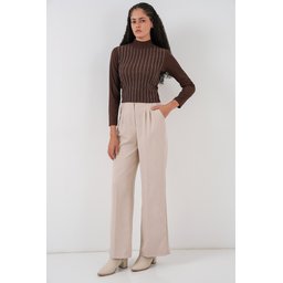 بودي نسائي 922 مزين بالأحجار - بني 922 Embellished Bodysuit - Brown