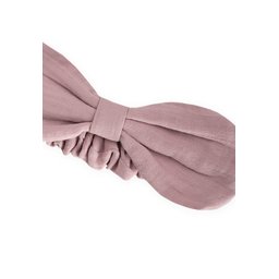 باندانا موسلين مرنة بفيونكة - لون نحاسي Muslin Elastic Bow Bandana - Copper