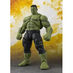 مجسم هالك من مارفل أفنجرز قابل للتحريك بتصميم قوي ومتين (21 سم) Marvel Avengers Incredible Hulk Heavy-Duty Articulated Action Figure (21cm)