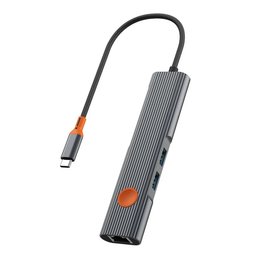 موزع Wiwu للسفر 5 في 1 USB-C Wi-HB005 Wiwu Travelling 5 in1 USB-C Hub Wi-HB005