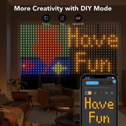 ستارة إضاءة ذكية جوفي RGBIC نيتفلكس Govee Curtain Lights – Netflix Edition