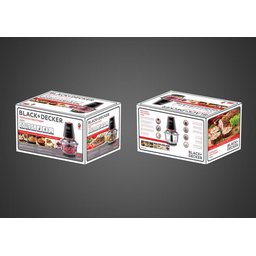 مفرمة من بلاك+ديكر GC430-B5 زجاجية 400 واط متعددة الوظائف Black&Decker GC430-B5 400W Multi-Function Glass Chopper