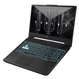 لابتوب اسوس ASUS TUF Gaming A15 بمعالج Ryzen 7 7445HS وبطاقة رسوميات RTX 3050 4GB وذاكرة 16GB DDR5 ومساحة تخزين 512GB SSD وشا ASUS TUF Gaming A15 Laptop - 15.6 Inch - Ryzen 7 7445HS - RTX 3050 - 16GB DDR5 RAM - 512GB SSD - Windows 11