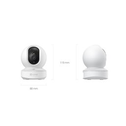 كاميرا مراقبة ذكية داخلية EZVIZ TY1 بدقة 3 ميجابكسل EZVIZ TY1 3MP Smart Wi-Fi Pan & Tilt Indoor Camera