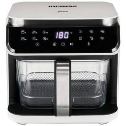 قلاية هوائية هاوسبيرغ Hausberg بسعة 6.5L – زجاج Hausberg HB-2343AB Air Fryer - 6.5L - Glass