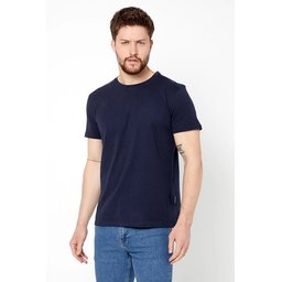 عبوة تي شيرت رجالي 5 قطع قطن 100% بقصة عادية وياقة دائرية - ألوان متعددة Men's Multi-Color 100% Cotton T-Shirt Regular Fit Crew Neck 5-Pack Basic Tees - Haki2
