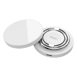 WiWU Wi-W027 - شاحن لاسلكي مغناطيسي WiWU Wi-W027 - Magnetic Wireless Charger