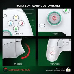 يد تحكم غيم سير G7 SE السلكية لأجهزة إكس بوكس – أبيض GameSir G7 SE Xbox Controller Wired (White)