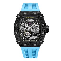 ساعة تسار بومبا Elemental-TB8208CF - ألياف الكربون TSAR BOMBA Elemental-TB8208CF-41Carbon Fiber Watch