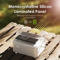 مصباح Oraimo SmartLamp Solar يعمل بالطاقة الشمسية ببطارية 450 مللي أمبير – عبوة قطعتين – أبيض Oraimo SmartLamp Solar 450mAh Solar Light 2 Pack - White